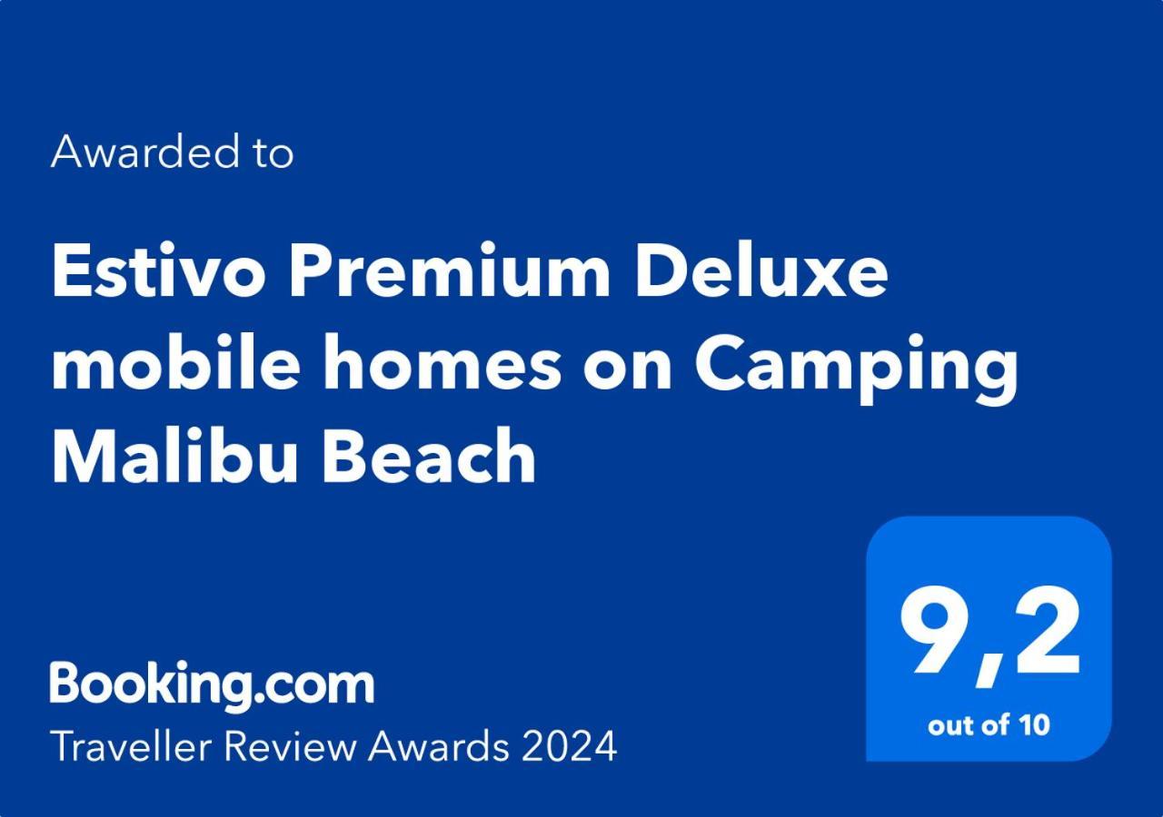 Estivo Premium Deluxe Mobile Homes On Camping Malibu Beach Lido di Jesolo Eksteriør bilde