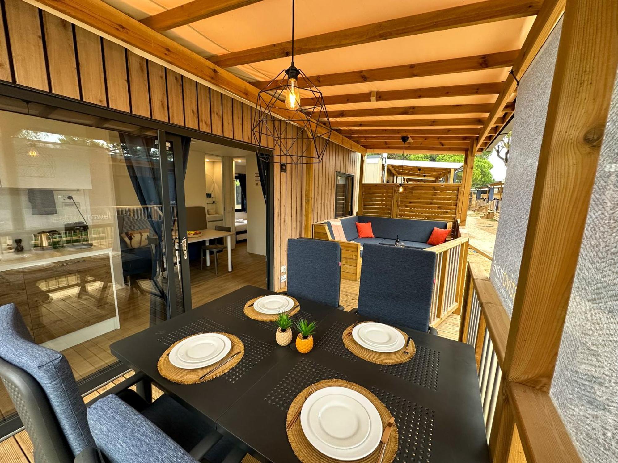 Estivo Premium Deluxe Mobile Homes On Camping Malibu Beach Lido di Jesolo Eksteriør bilde
