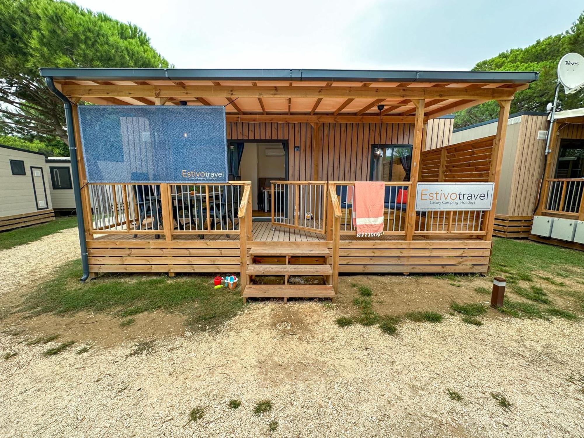 Estivo Premium Deluxe Mobile Homes On Camping Malibu Beach Lido di Jesolo Eksteriør bilde